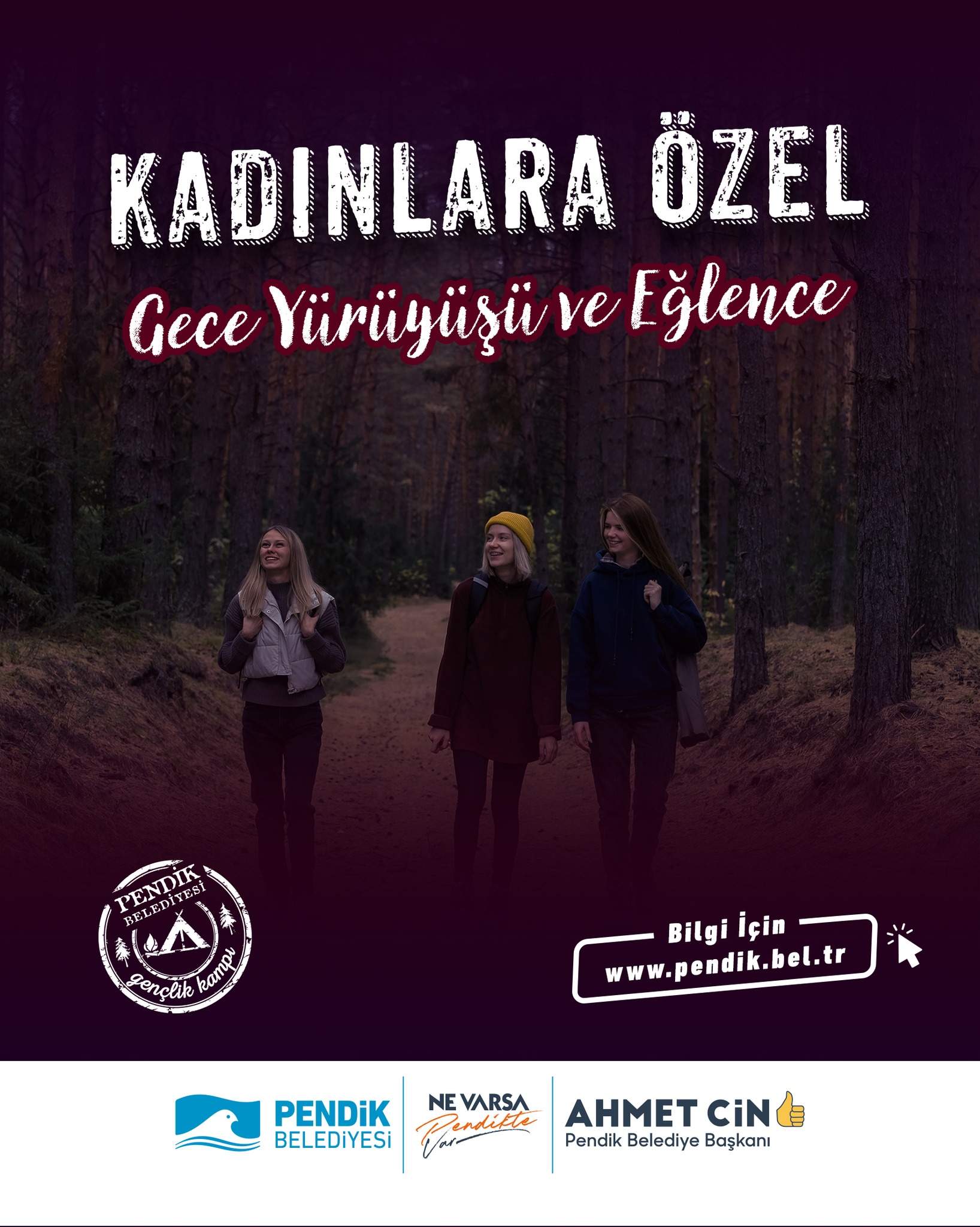 Kadınlara Özel Gece Yürüyüşü