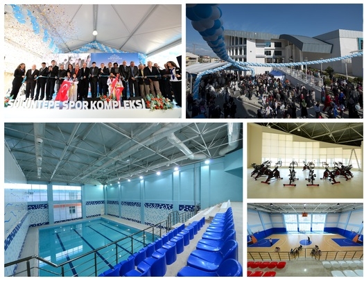 Sülüntepe’de dev spor kompleksi açıldı