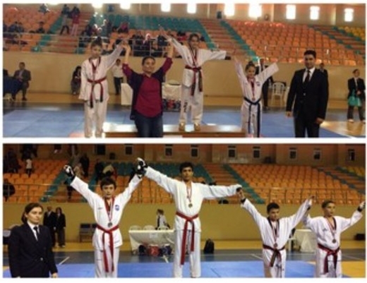 Tekvandoculardan 1 gümüş ve 1 bronz