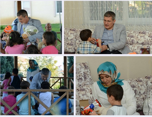 Sevgi Evinde bayram sevinci