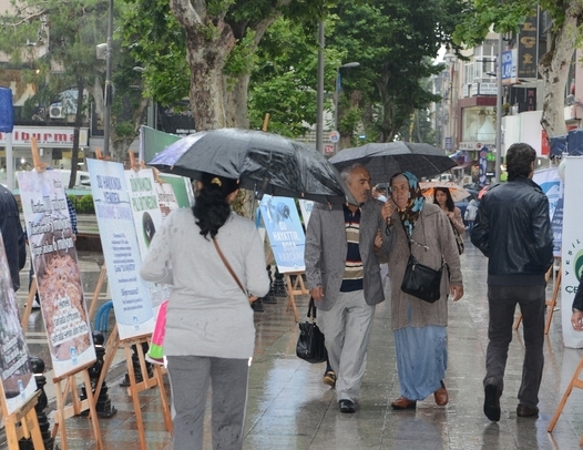 Pendikte yağmur alarmı