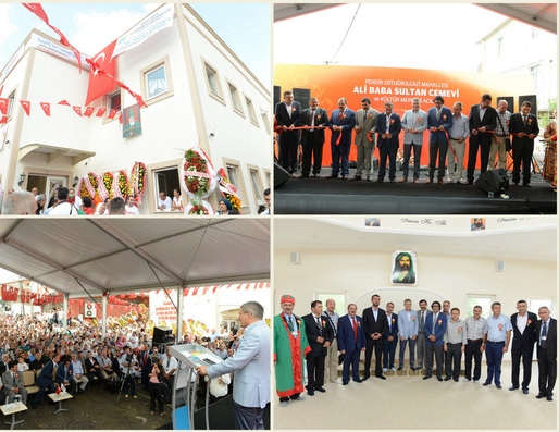 Ali Baba Sultan Cemevi açıldı