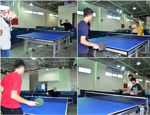 Masa tenisine 7 gün kurs