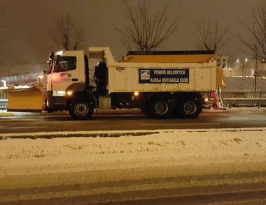 Karla mücadeleye 7 ekip