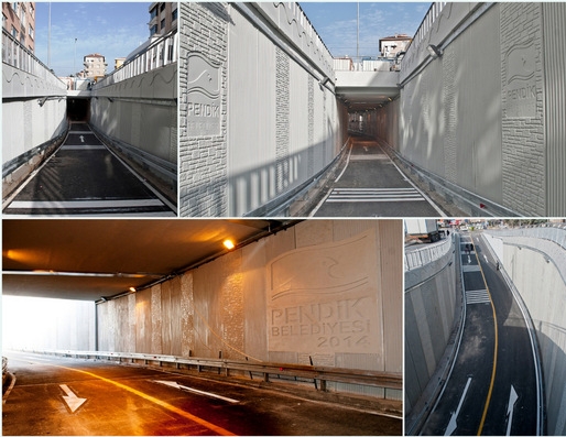 120 metrelik araç altgeçidi açılıyor