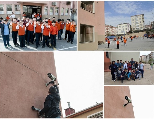 Pendik'teki 114 okula kamera