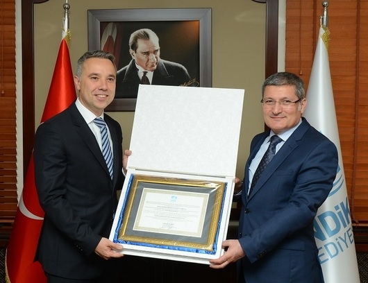 Peter Gajda’ya fahri hemşehrilik