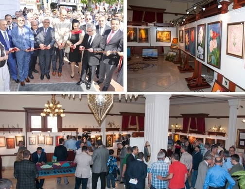 Markaların ürünleri de bu sergide