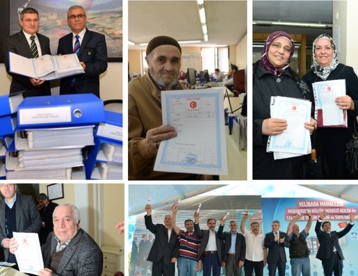 17 bin 147 tapu dağıtıldı