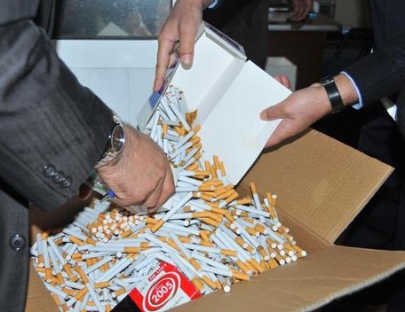 164 kilogram kaçak tütüne baskın