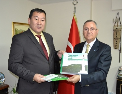 Moğolistan'dan kardeş ziyareti