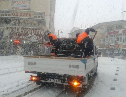 Pendik'in kar savaşçıları