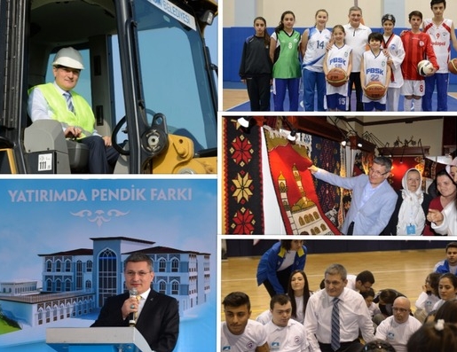 Başkan Şahin başarısıyla zirvede