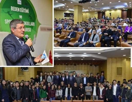 İlk dersi Başkan Şahin verdi