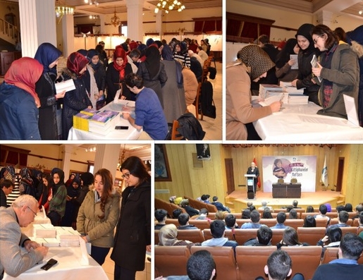 İmza gününe akın ettiler