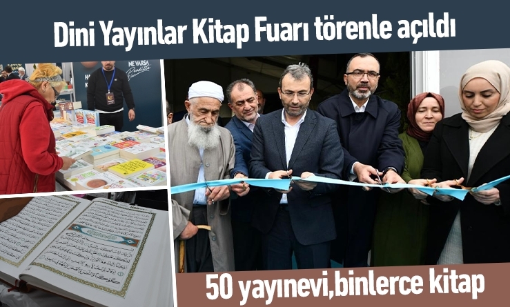 Dini Yayınlar Kitap Fuarı Açıldı