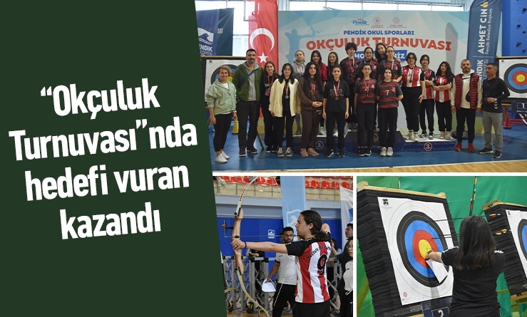 “Okçuluk Turnuvası”nda hedefi vuran kazandı