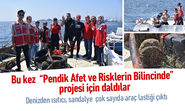 Denizden çıkanlar görenleri şaşırttı