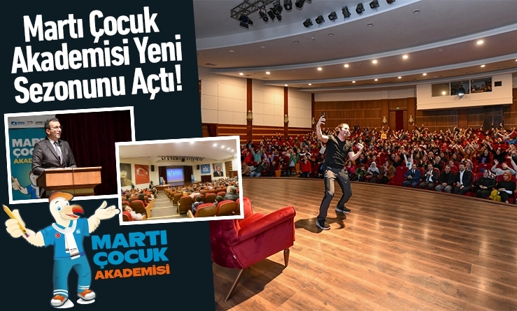 Pendik Belediyesi Martı Çocuk Akademisi yeni sezonunu törenle açtı.