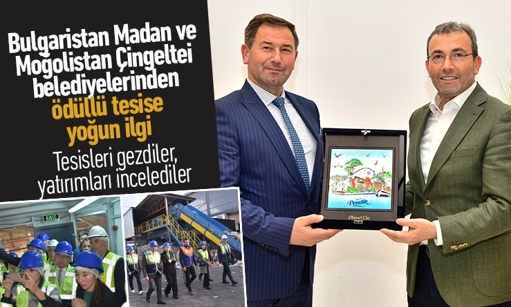 Tesisleri gezdiler, yatırımları incelediler