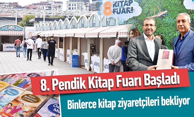 8. Pendik Kitap Fuarı Başladı