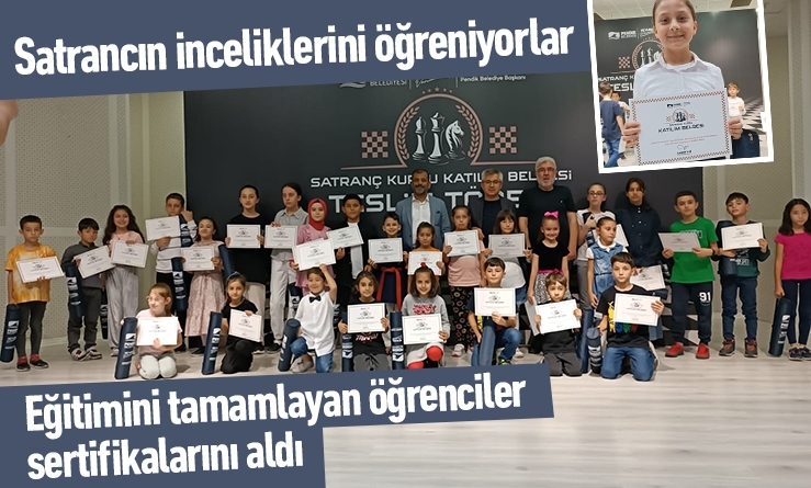 Satrancın inceliklerini öğreniyorlar