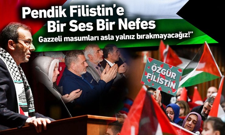 Pendik Filistin’e Bir Ses Bir Nefes