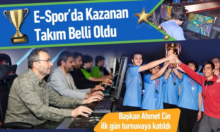 E-Spor’da Kazanan Takım Belli Oldu