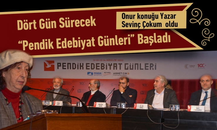 Dört Gün Sürecek Pendik Edebiyat Günleri Başladı
