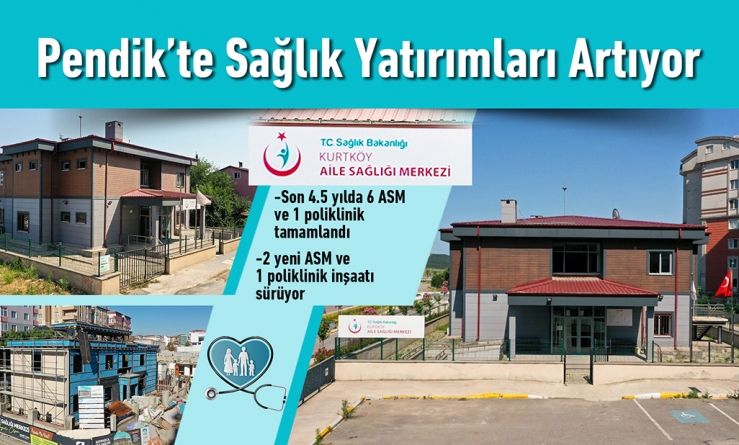 Pendik’te Sağlık Yatırımları Artıyor
