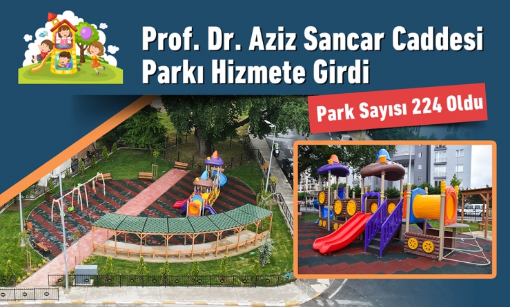 Prof. Dr. Aziz Sancar Parkı Tamamlandı
