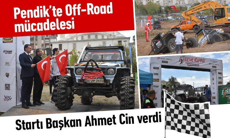 Pendik’te Off-Road Mücadelesi