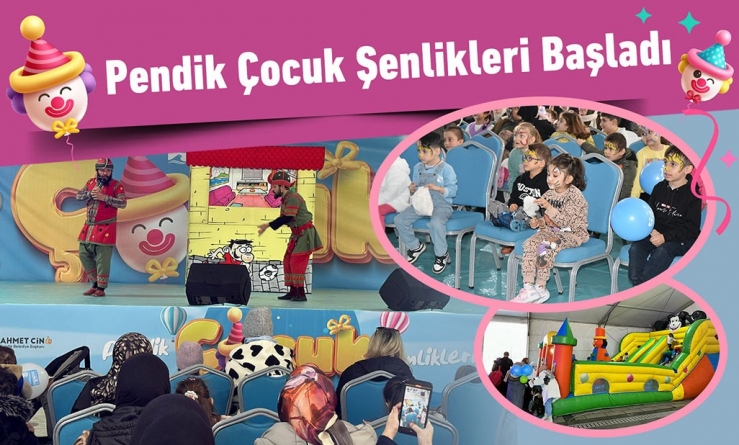 Pendik Çocuk Şenlikleri Başladı
