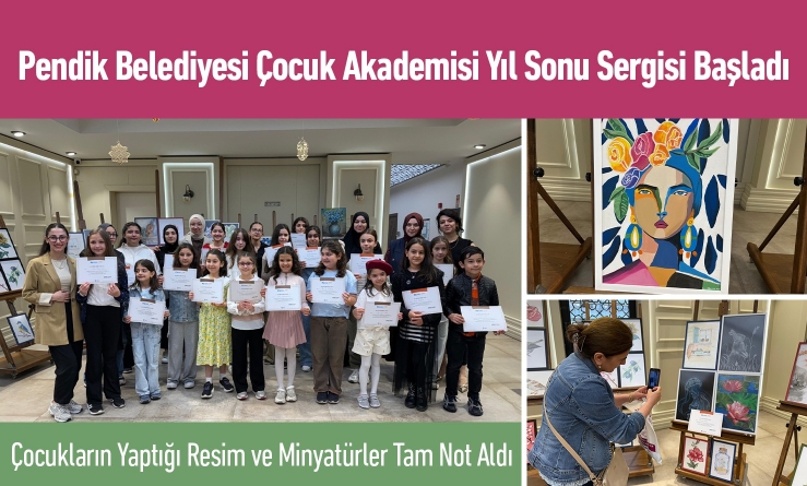 Çocukların Yaptığı Resim ve Minyatürler Tam Not Aldı