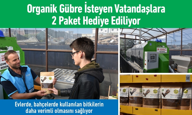 İsteyen Herkese İki Paket Organik Gübre Hediye Ediliyor