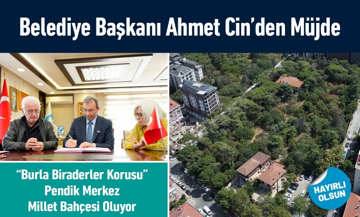 Belediye Başkanı Ahmet Cin’den Müjde