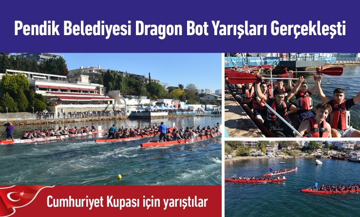 Pendik Belediyesi Dragon Bot Yarışları Gerçekleşti