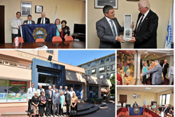 Amerikalı kardeş şehirden Başkan Şahin'e ziyaret