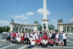 Macaristan Kispest'li öğrenciler Pendik'te
