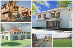 Batı Mahallesine yakışır futbol tesisi