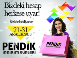 Pendik Çarşı'da on günlük alışveriş bayramı