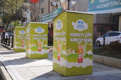 Yeraltı çöp konteynerleri yaygınlaşıyor